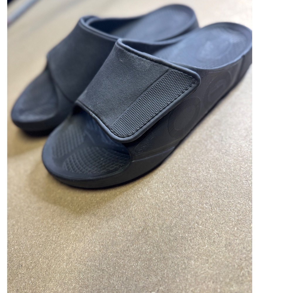 OOFOS Sport Slide Sandals‎ Black Men's Size 11 EU 44